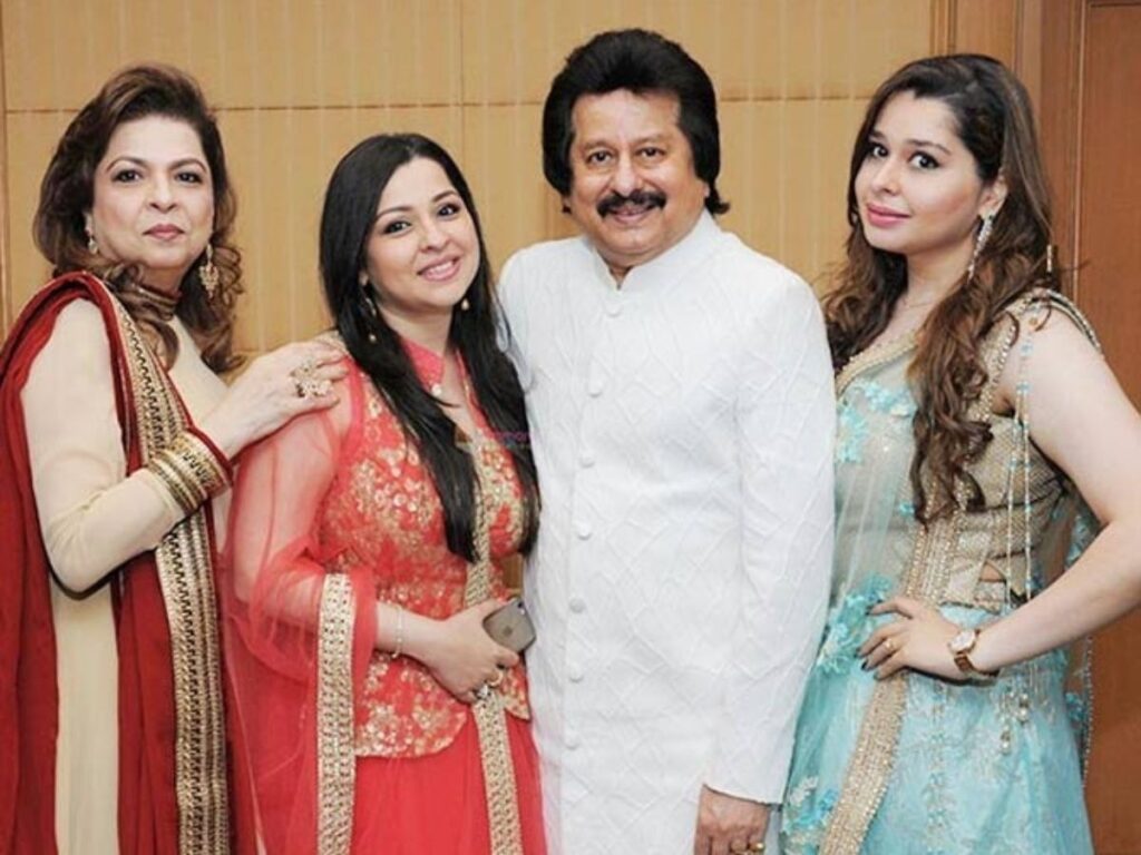 Pankaj Udhas Family