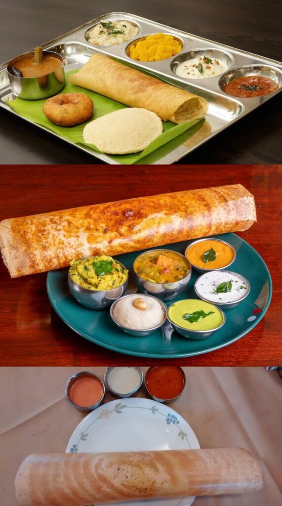 south indian food dosa