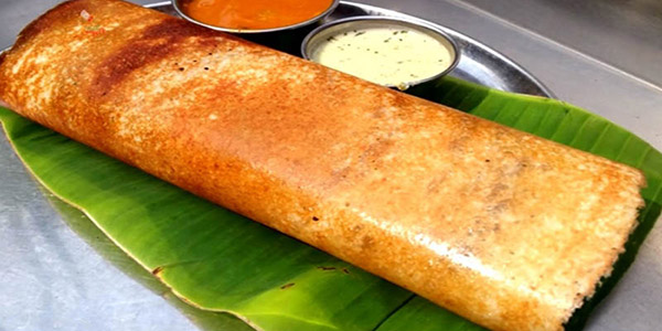 Dosa:traditional food in India  Karnataka